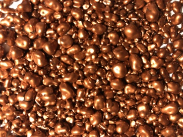 Peta Crispy (Knallbrause), Kupfer, Kakaobutter ummantelt