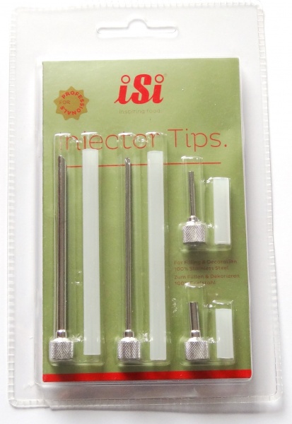 4er Set iSi Fill it - Injector- Nadeln für den Gourmet Whip